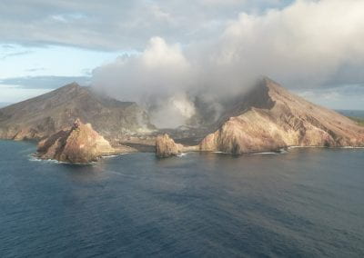 Develop short-term eruption warning systems for Whakaari and other volcanoes