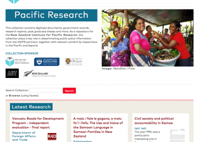 Giving Pacific research greater reach