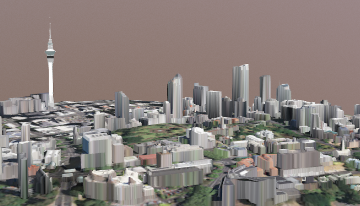 Visualising the campus in 3D