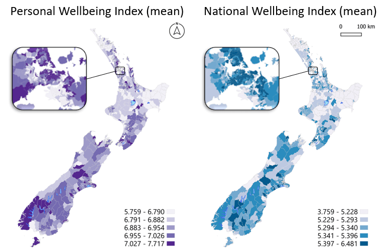 Estimating quality of life: a spatial microsimulation model of wellbeing in Aotearoa New Zealand